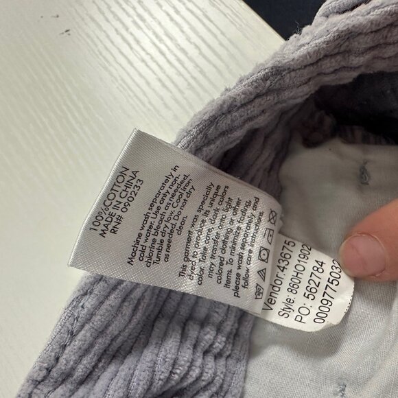 Pacsun Corduroy Purple Mom Jeans Size 26 - Picture 3 of 10